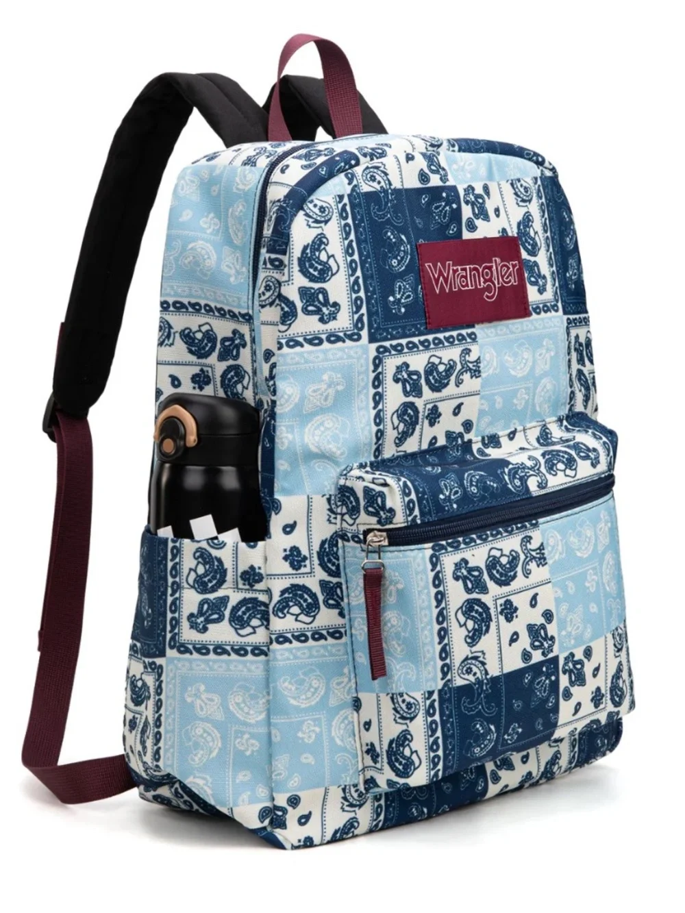 Wrangler Paisley Print Backpack - Jean